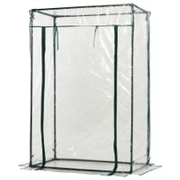 Gewächshaus Gartenschuppen Transparent, 100x50x150cm