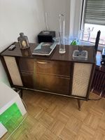 Radio-Phono-Möbel Holz Mid-Century guter Zustand