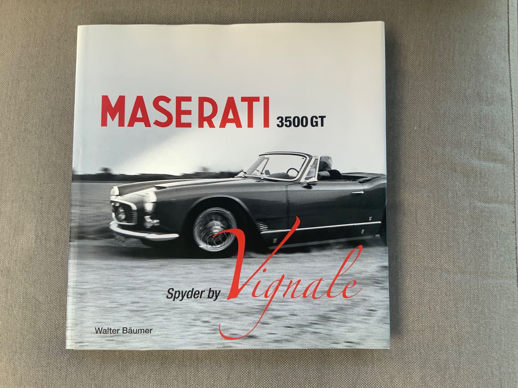 Libri: Maserati 3500 GT Vignale – Usato da Erlenbach ZH venduto da Blondie1966