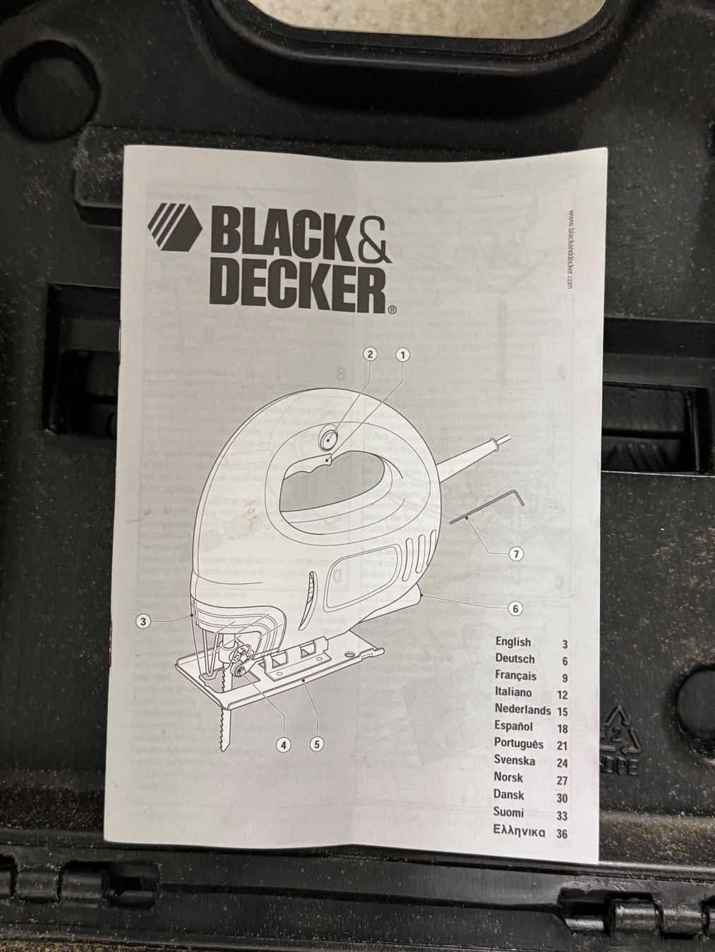 Seghe: Stichsäge BLACK+DECKER mit Koffer und Anleitung – Usato da Kappel venduto da Racetiger 2