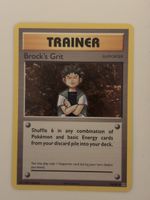 Carte Pokémon TRAÎNER BROCK’S ancienne 
