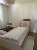 MALM Bettgestell hoch mit 4 Schubladen, weiss, 160x200 cm