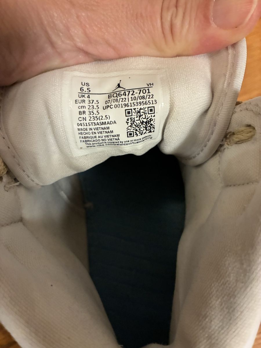 Jordan Schuhe für Jungen: Nike air Jordan 37.5 – Gebraucht aus Grüningen von Fraugio74 3