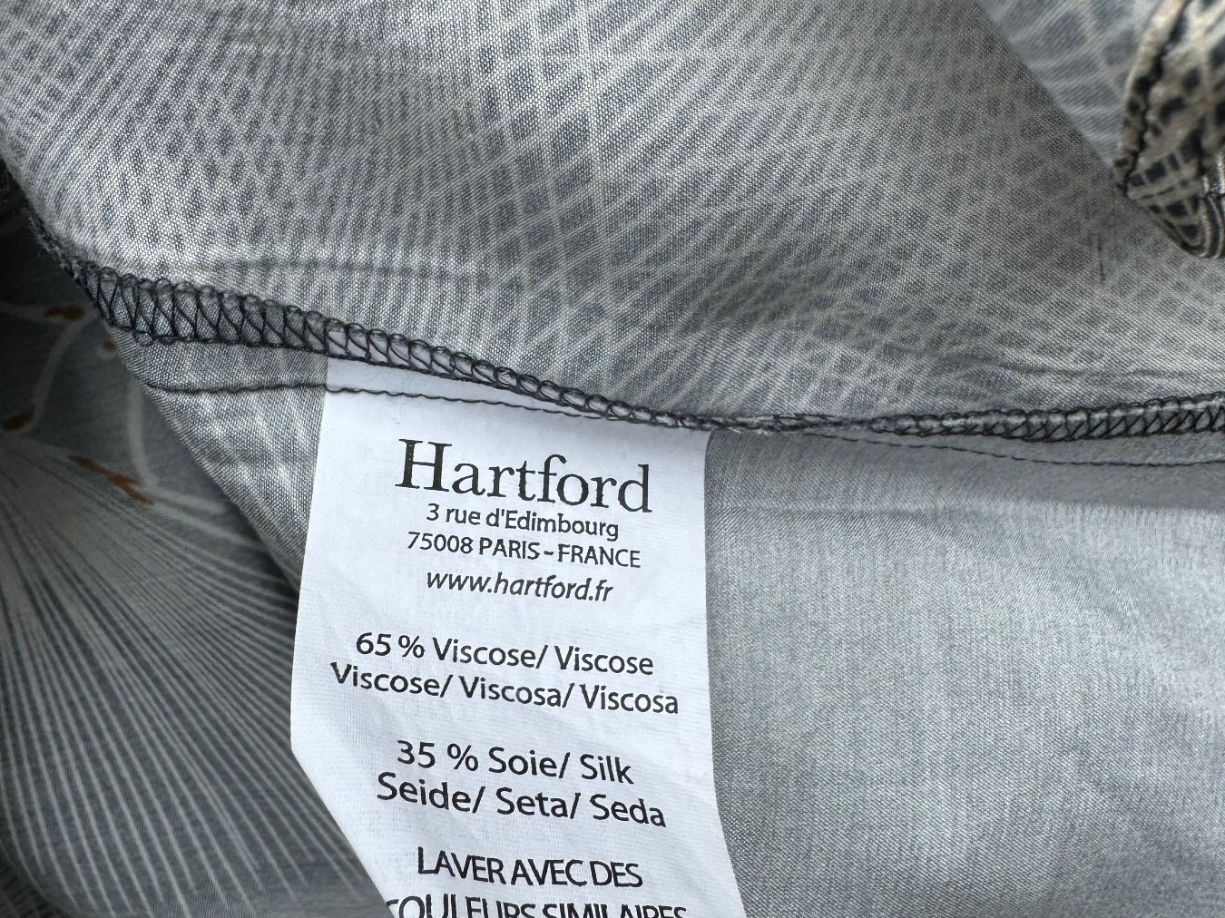 Camicette: Chemise Hartford viscose et soie – Nuovo (secondo la descrizione) da Arnex-sur-Orbe venduto da cameleonfringant 4