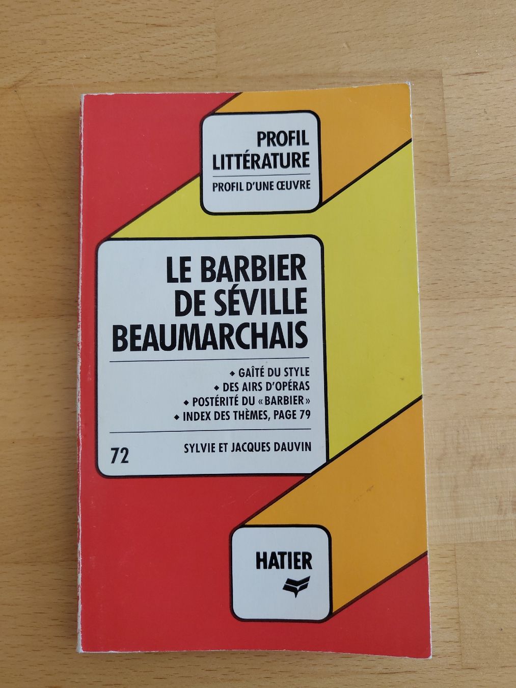 Libri: profil le barbier de Séville  – Usato da Aïre venduto da syl_5cdg