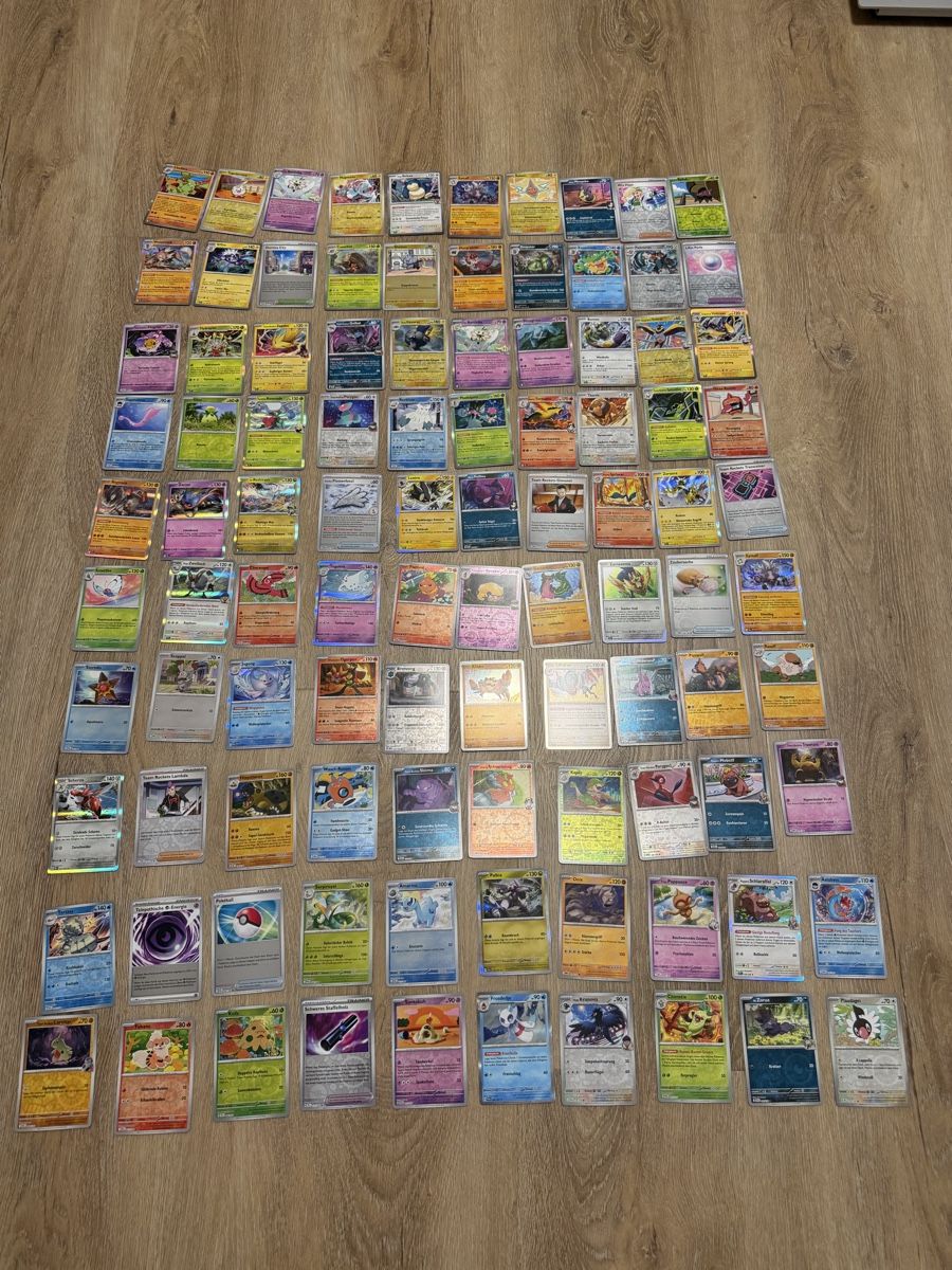 Karten: Pokémon Sammlung ca. 400 Karten | 100 Holo/Reverse(3) – Neu (gemäss Beschreibung) aus Abtwil SG von Baum1997 1