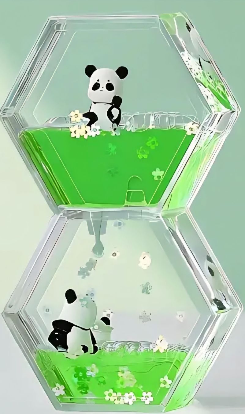 Jouets: Clessidra decorativa panda, un tocco di dolcezza! – Neuf avec emballage d'origine à Winterthur par VZ123