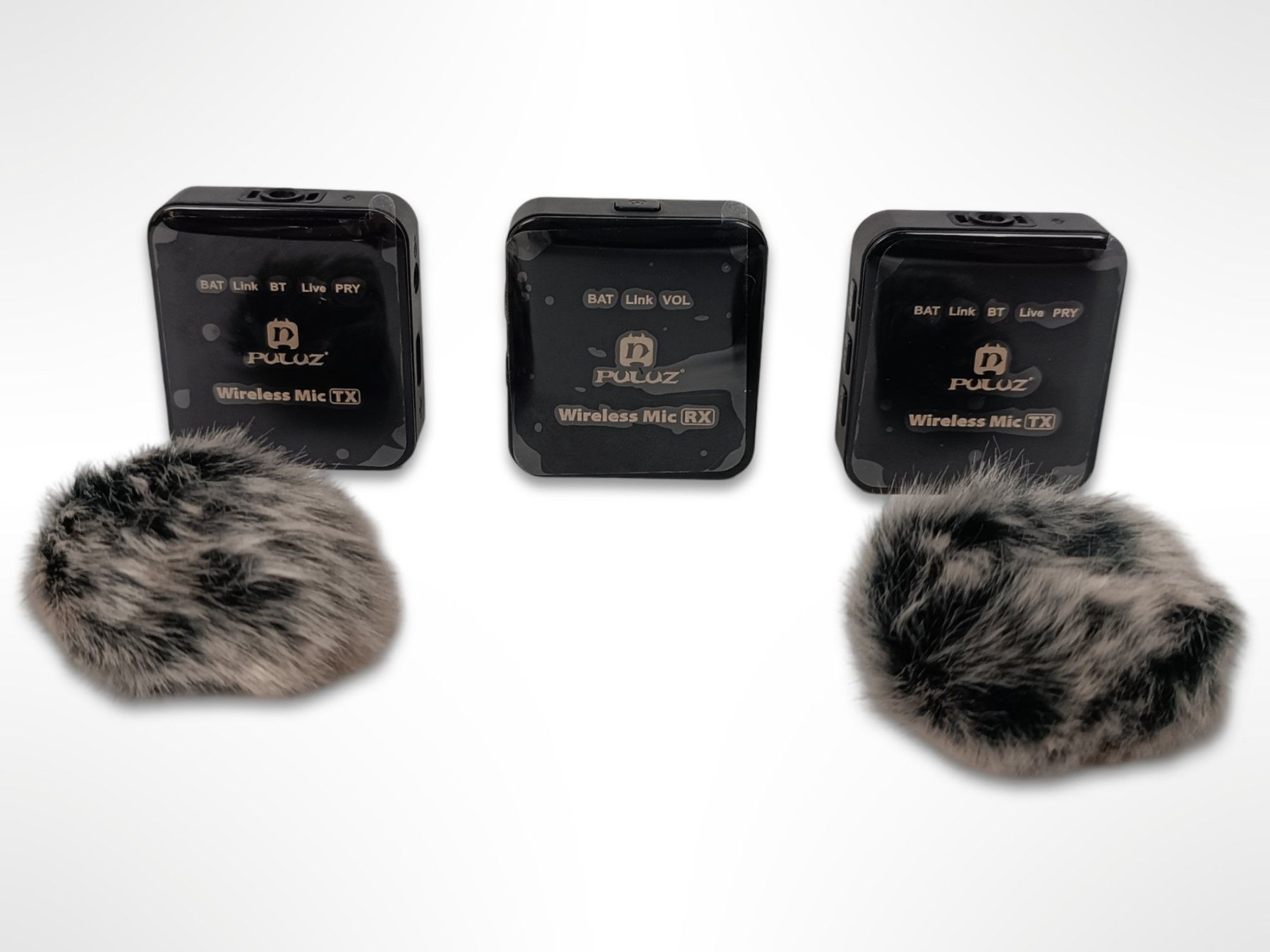 Mikrofone: PULUZ Wireless Lavalier Microphone 2 TX + 1 RX – Neu (gemäss Beschreibung) aus Suhr von Restwert_Suhr 3