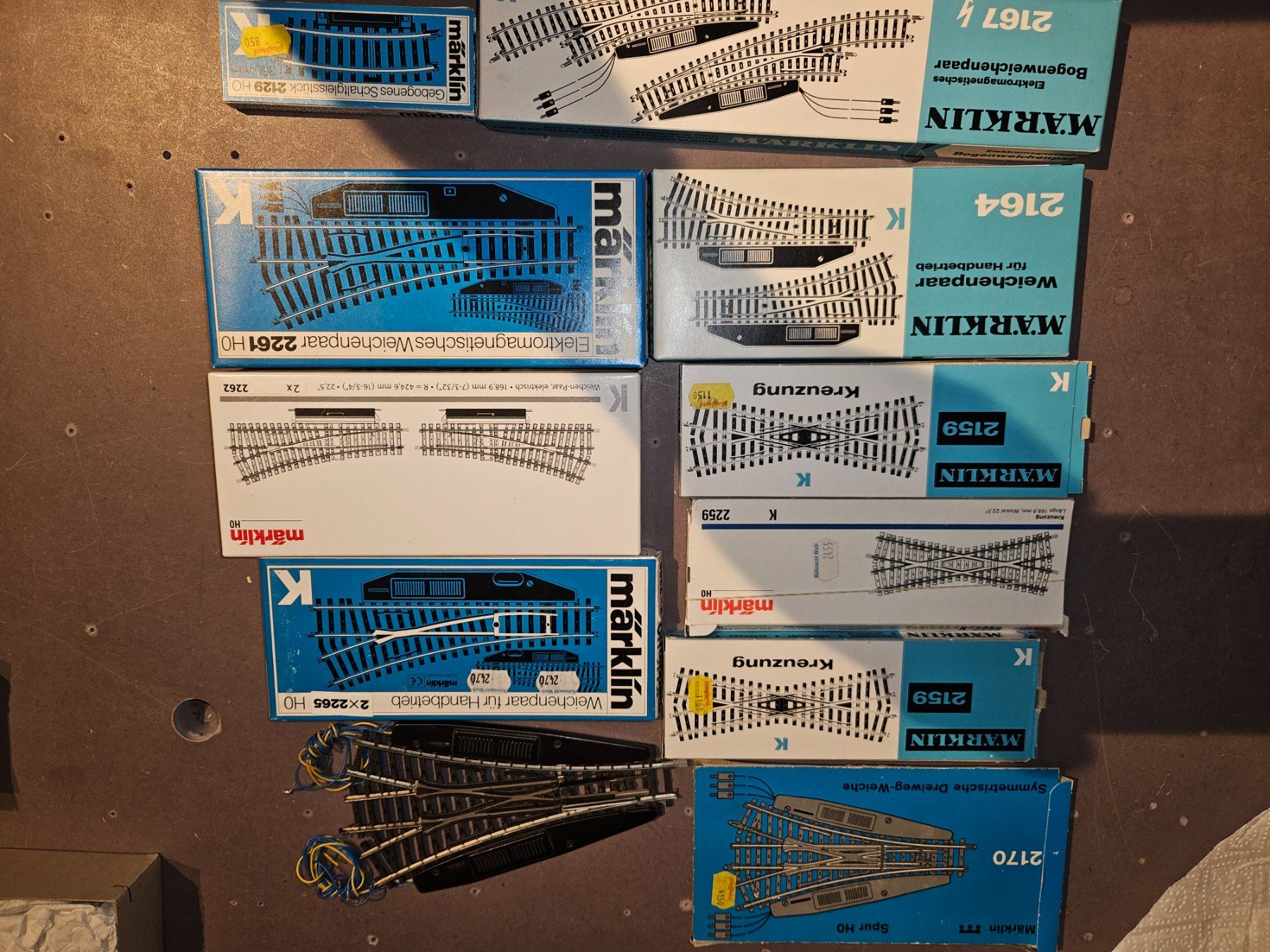 Märklin Modellini di ferrovie: Märklin K Gleise und Weichen  mit OVP – Usato da Bern venduto da lukas90pilze