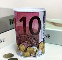 Spardose Euro Design – 10 / 20 / 50 € – originelle Geldbüchs