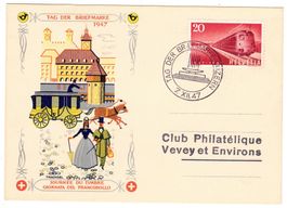 Carte de la journée du timbre Luzern 1947 (S289)