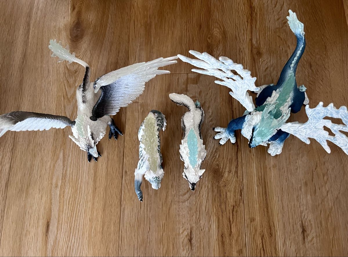 Schleich Statuette: Eldrador Schleich Figuren Set Top Zustand! – Usato da Kradolf venduto da AlexiaEugster 2