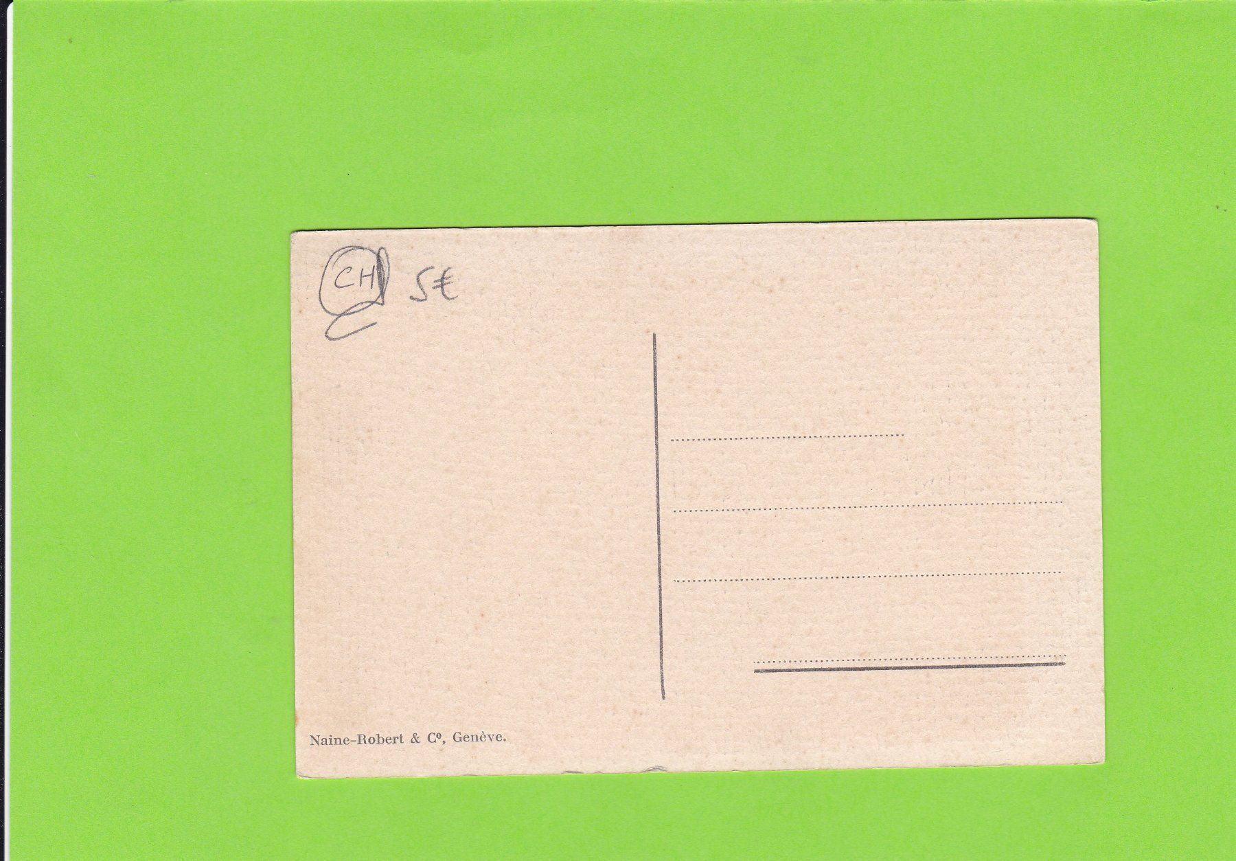 Cartoline postali: Genève-Quai – Usato da St. Peterzell venduto da neckertal 1