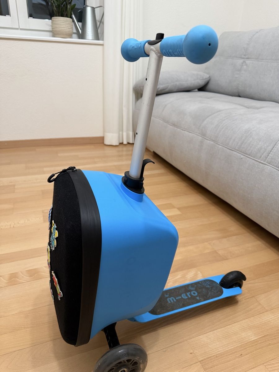 Micro Valigie: Micro Luggage Patch & Play Kinder Scooter, blau. TOP – Usato da Bergdietikon venduto da R.Pueffke 3