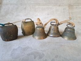 Antike Glocken, Trycheln, Glöckchen wohl Geiss oder Schaf