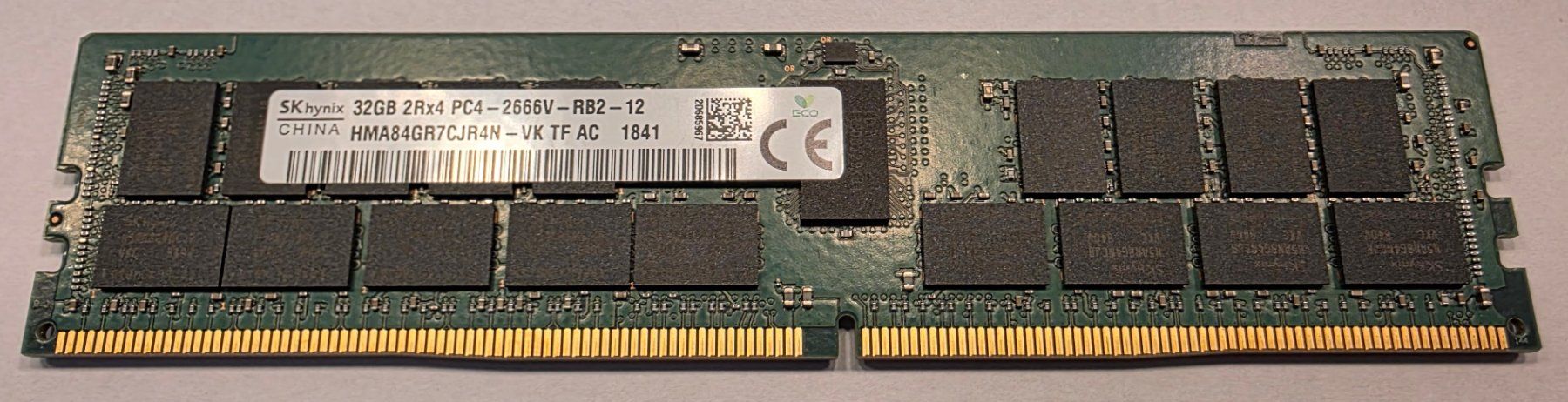 Hewlett Packard Server: HPE 32GB 2Rx4 PC4-2666V RDIMM Modul – Gebraucht aus Luzern von Newphyte 1
