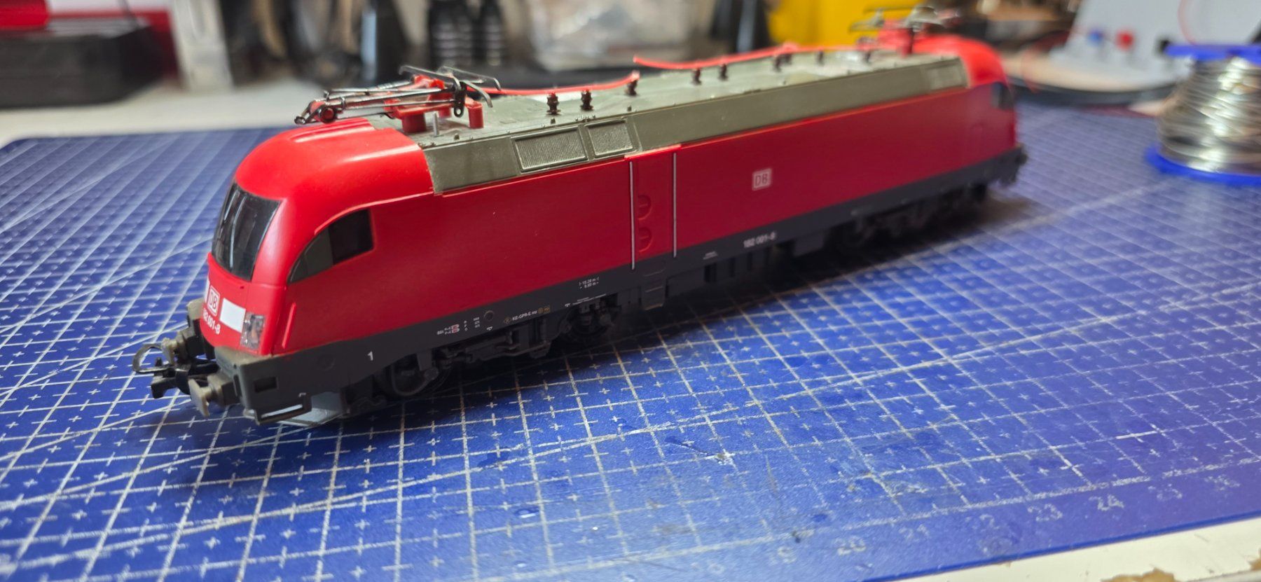 Piko Modelleisenbahnen: Piko DB182 001-8 H0/DC analog – Gebraucht aus Hochfelden von Danizh0 4