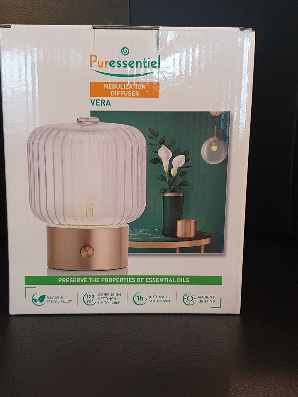 Diffusori di oli essenziali: Vernebler-Diffusor Puressentiel, neu, originalverpackt – Nuovo e nell'imballaggio originale da Zürich venduto da sunflower89