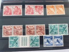 Kehrdruck und Wertstufen Lot, Postfrisch