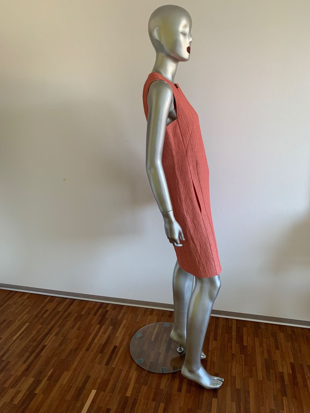 Akris Kleider: AKRIS: Rotes Designer-Kleid, herrliches Seidenfutter, 36 – Neu (gemäss Beschreibung) aus Luzern von paulablue 2