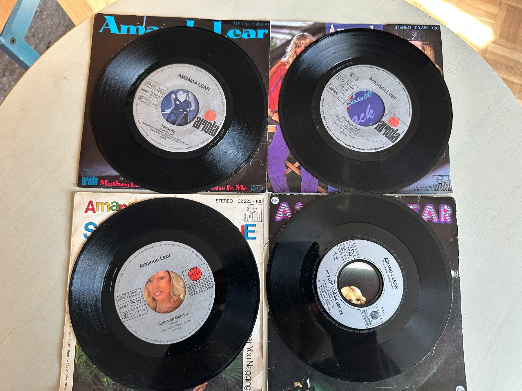 Dischi in vinile: AMANDA LEAR tolle Single Kult Top 70's Hit Disco Electronic – Usato da Basel venduto da Partridge 2