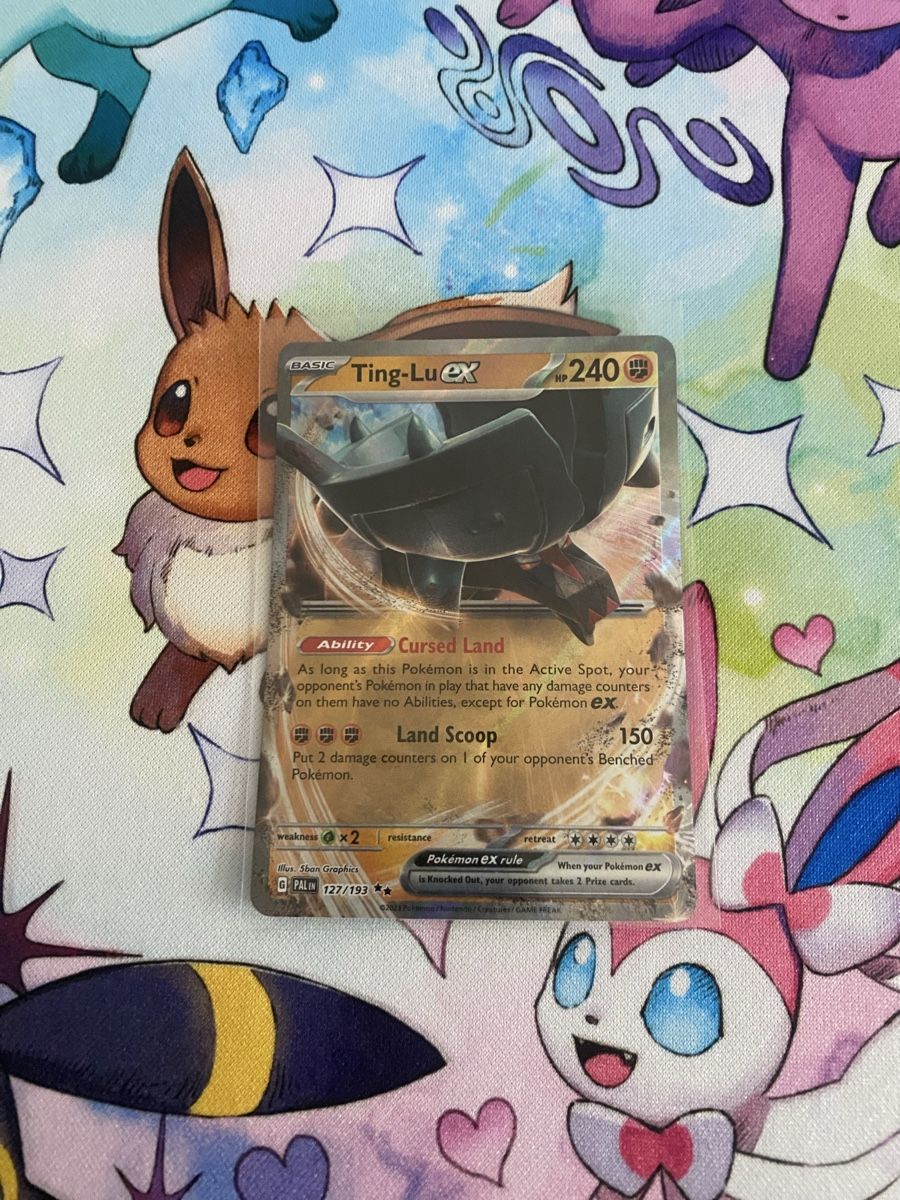 Pokémon Sammelbilder & Trading cards: Pokemon Ting-Lu ex 127/193 PAL – Gebraucht aus Grindelwald von TSG-G-Town