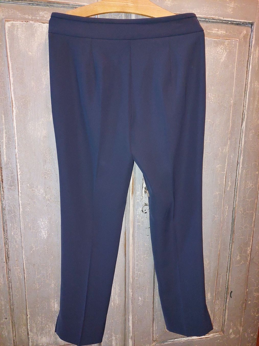 Armani Pantaloni: Armani Collezioni . Hose stahlblau 36 – Nuovo e nell'imballaggio originale da Besenbüren venduto da teluride89 1