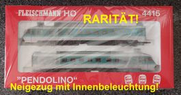 Fleischmann 4415+6446 - Pendolino BR 610 DB+Innenbeleuchtung