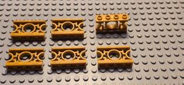 Lego 6x Zaun ( 5103) pearl gold
