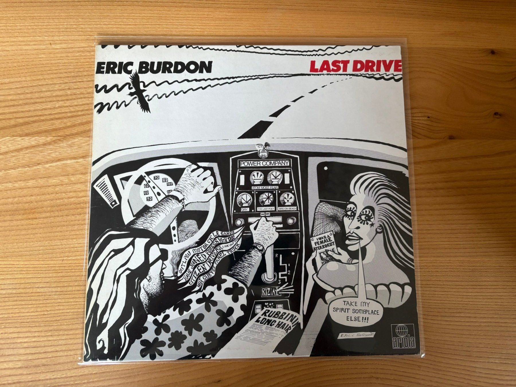 Dischi in vinile: Burdon, Eric - Last Drive - DE - 1980 - Ariola – Usato da Zofingen venduto da Bigron