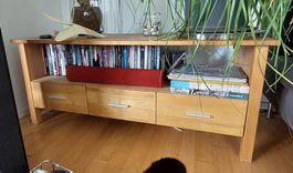 Meuble TV en bois massif