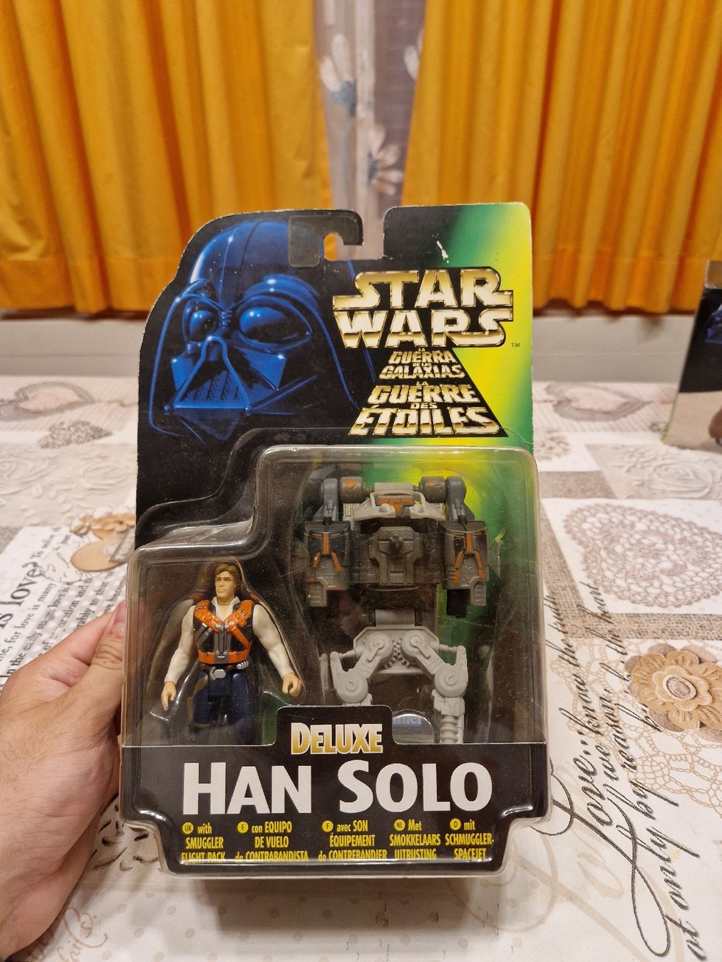 Star Wars Statuette: Kenner Star Wars Han Solo with Smuggler Flight Pack 1996 – Usato da Glis venduto da mic_2ht8