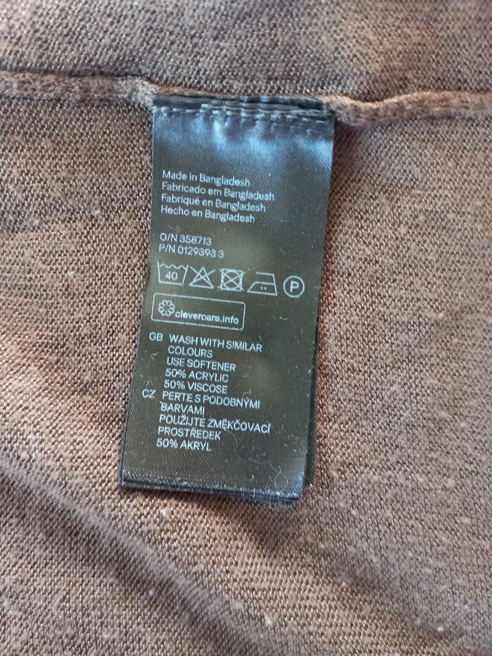 H&M Giacche: Cardigan long vert kaki Basic de H&M – Usato da Faoug venduto da per_kp6r 2