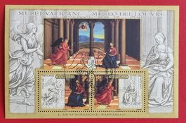 VATIKAN MUSEI FRANCE LOUVRE GEMEINSCHAFTSAUSG. BLOCK 2005 ET