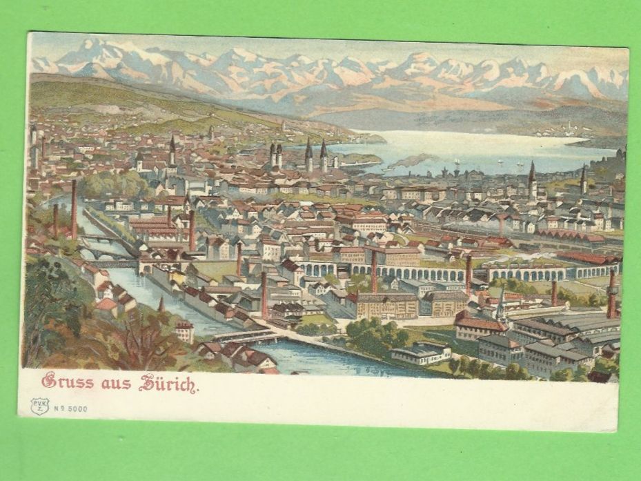 Ansichtskarten: Gruss aus Zürich – Gebraucht aus Zürich von t24_de