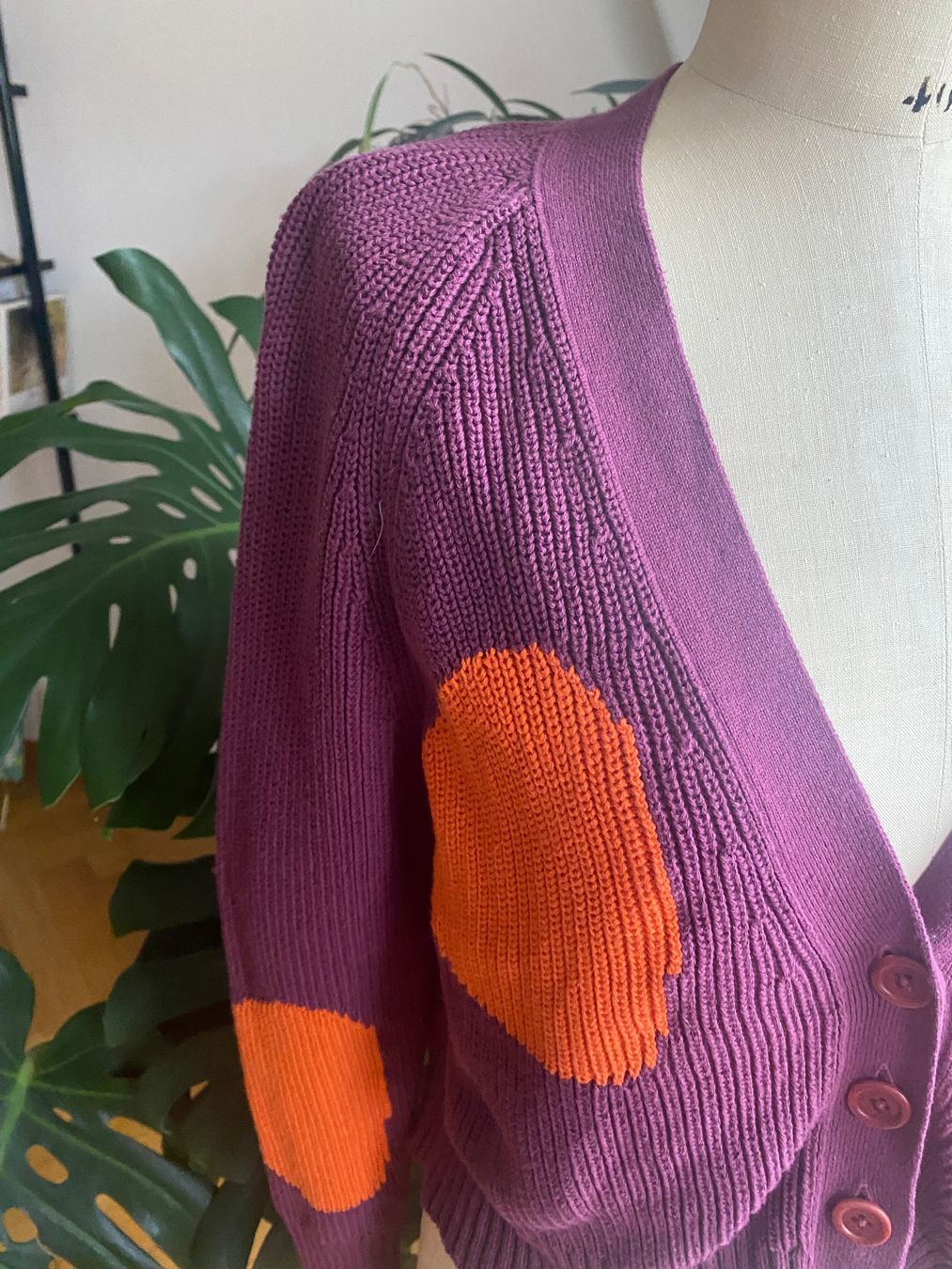Maglioni & Felpe: Brava Fabrics Strickjacke, XS, Lila-Orange – Usato da Basel venduto da NormaJean01 3