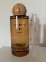 ZARA Golden Chai Duftprobe EDP 5ml Abfüllung
