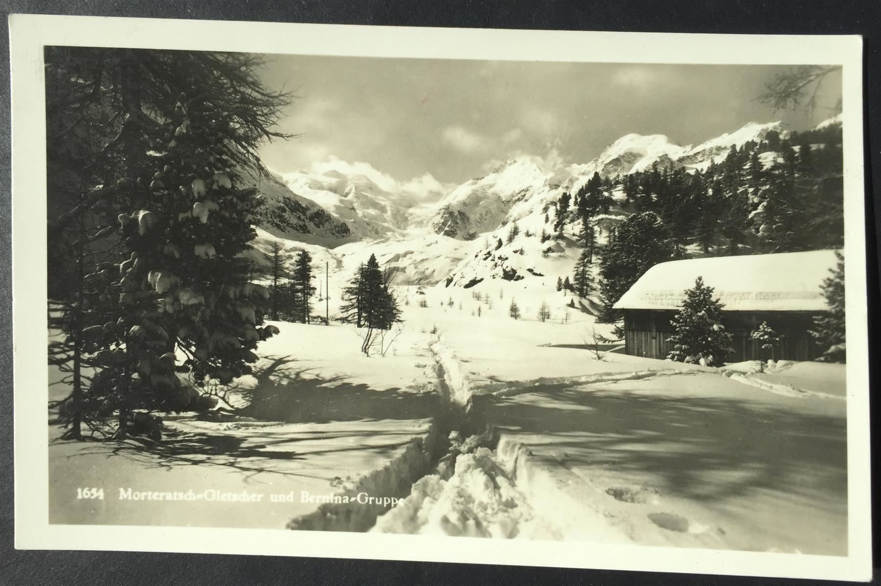 Cartes postales: PONTRESINA Morteratsch-Gletscher – D'occasion à Jona par philajona