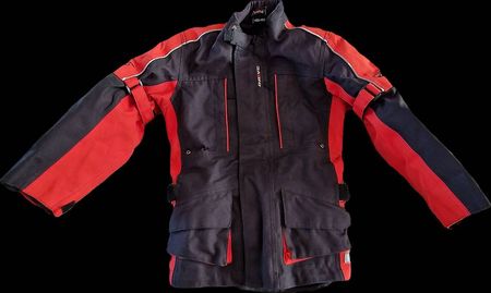 Motorradjacke Kinder Gr. 122-128