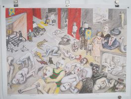 ⭐ Schulwandbild Nr. 234: Drogen von Nando Snozzi 1992