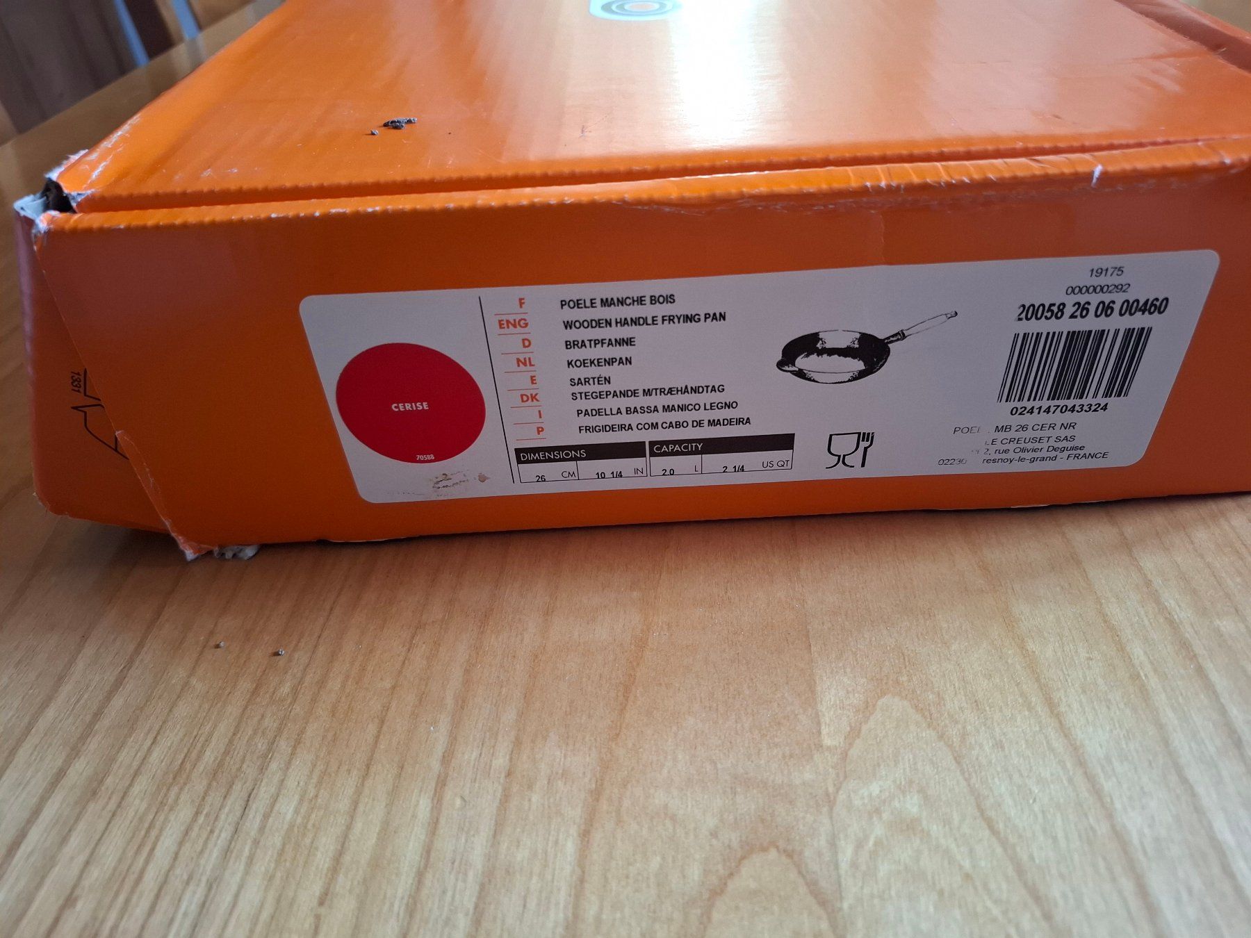 Le Creuset Padelle: Bratpfanne 26 cm von Le Creuset, originalverpackt – Nuovo (secondo la descrizione) da Effretikon venduto da peremaso 1