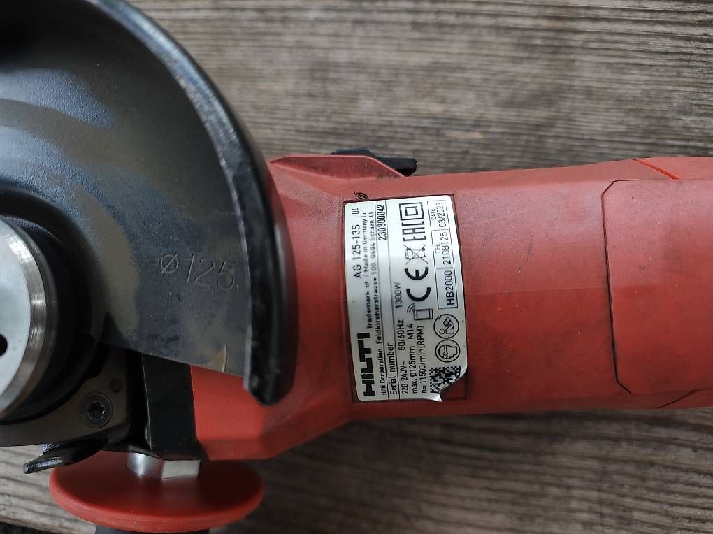 Smerigliatrici & Lucidatrici: Hilti Winkelschleifer AG 125-13S – Usato da Altstätten SG venduto da RK93 2
