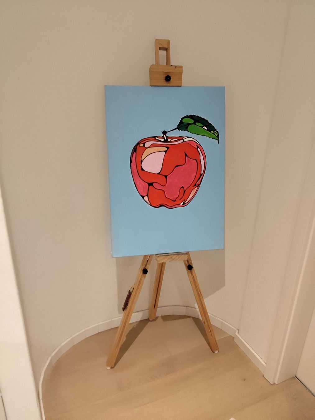 Dipinti: Acrylic painting "Apple" , 50 cm x 70 cm – Nuovo (secondo la descrizione) da Bellikon venduto da MellonCollieMitTwint 2
