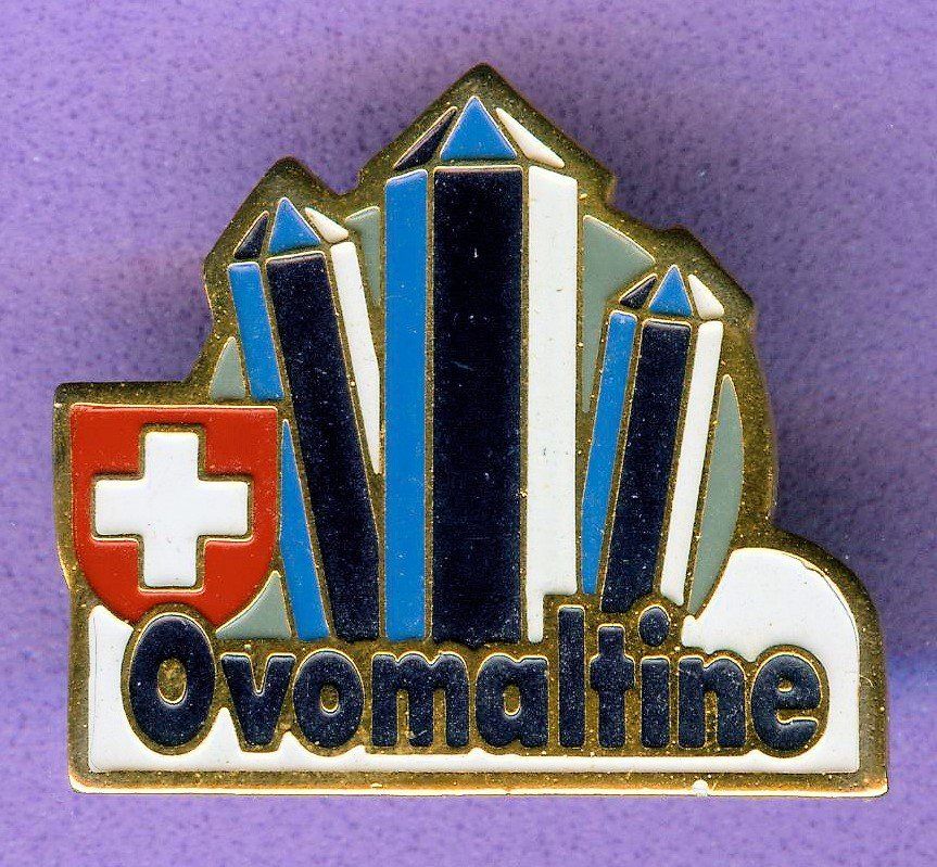 Ovomaltine Placchette & Badge: Ovomaltine  BERGKRISTALL – Usato da Winterthur venduto da Sammleroase