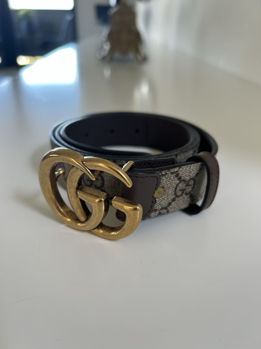 Cinture: Gucci Gürtel, braun, neuwertig – Nuovo (secondo la descrizione) da Stansstad venduto da Penne0
