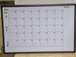 Whiteboard Wochenplaner