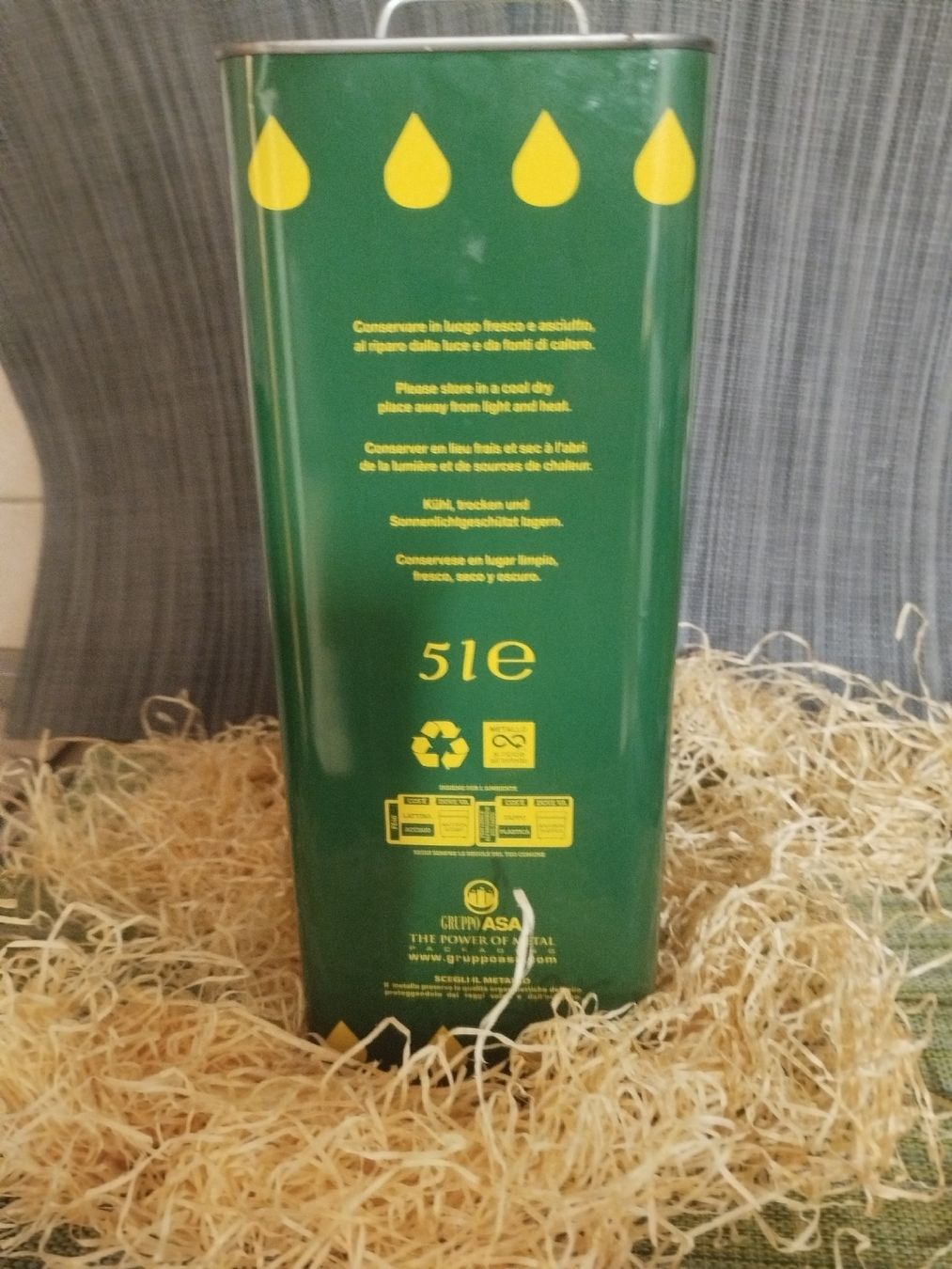 Aliments & Spécialités: Olivenöl Extra Vergine 5 L. – Neuf avec emballage d'origine à Olten par tou_2h2l 2