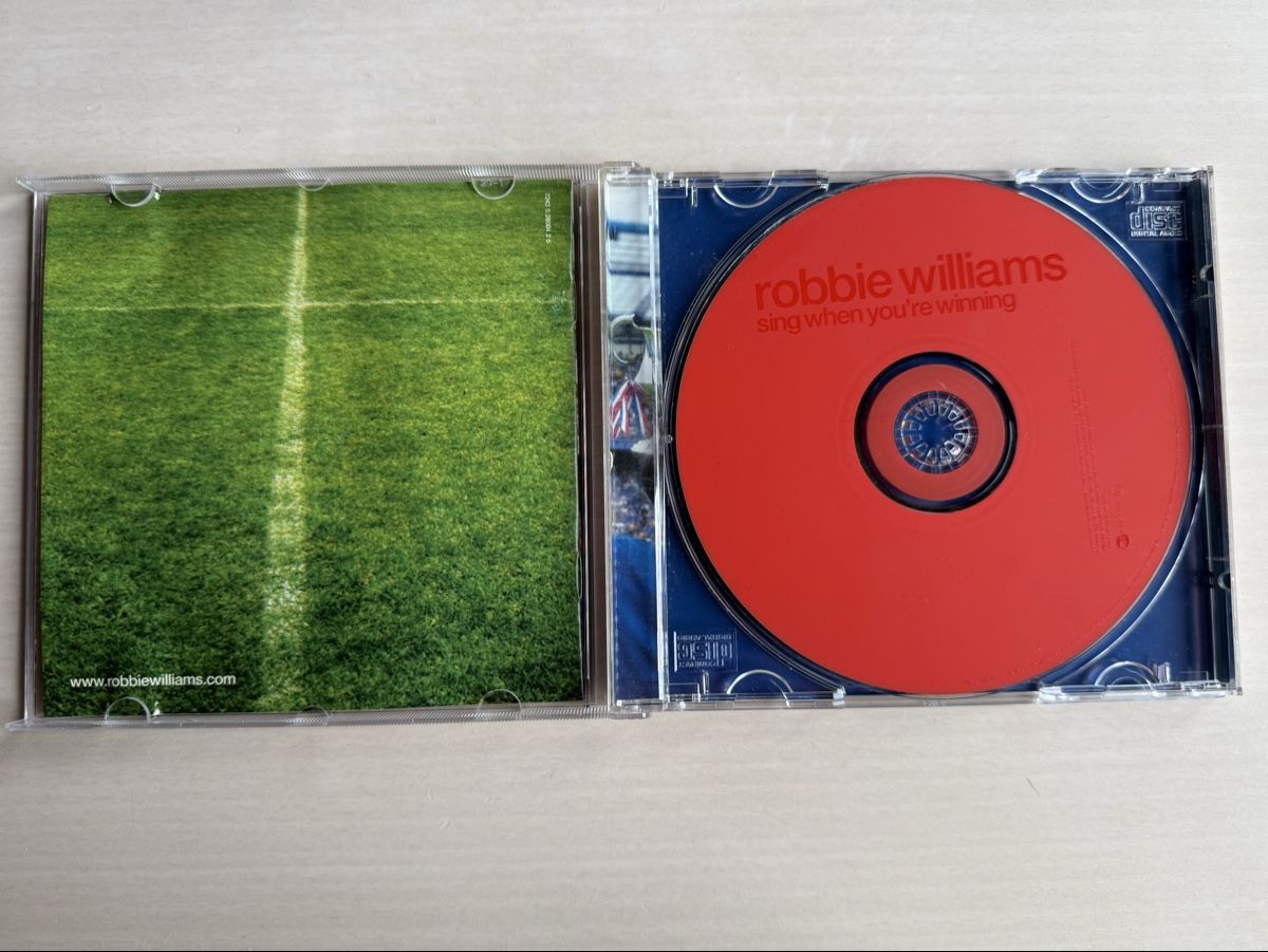 CD: Robbie Williams - Sing When You're Winning – Usato da Oberried Brienz venduto da Chyara 2