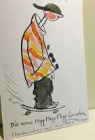 Neue Fundschätze Kunst Röbi Wyss original Zeichnung  Unikat
