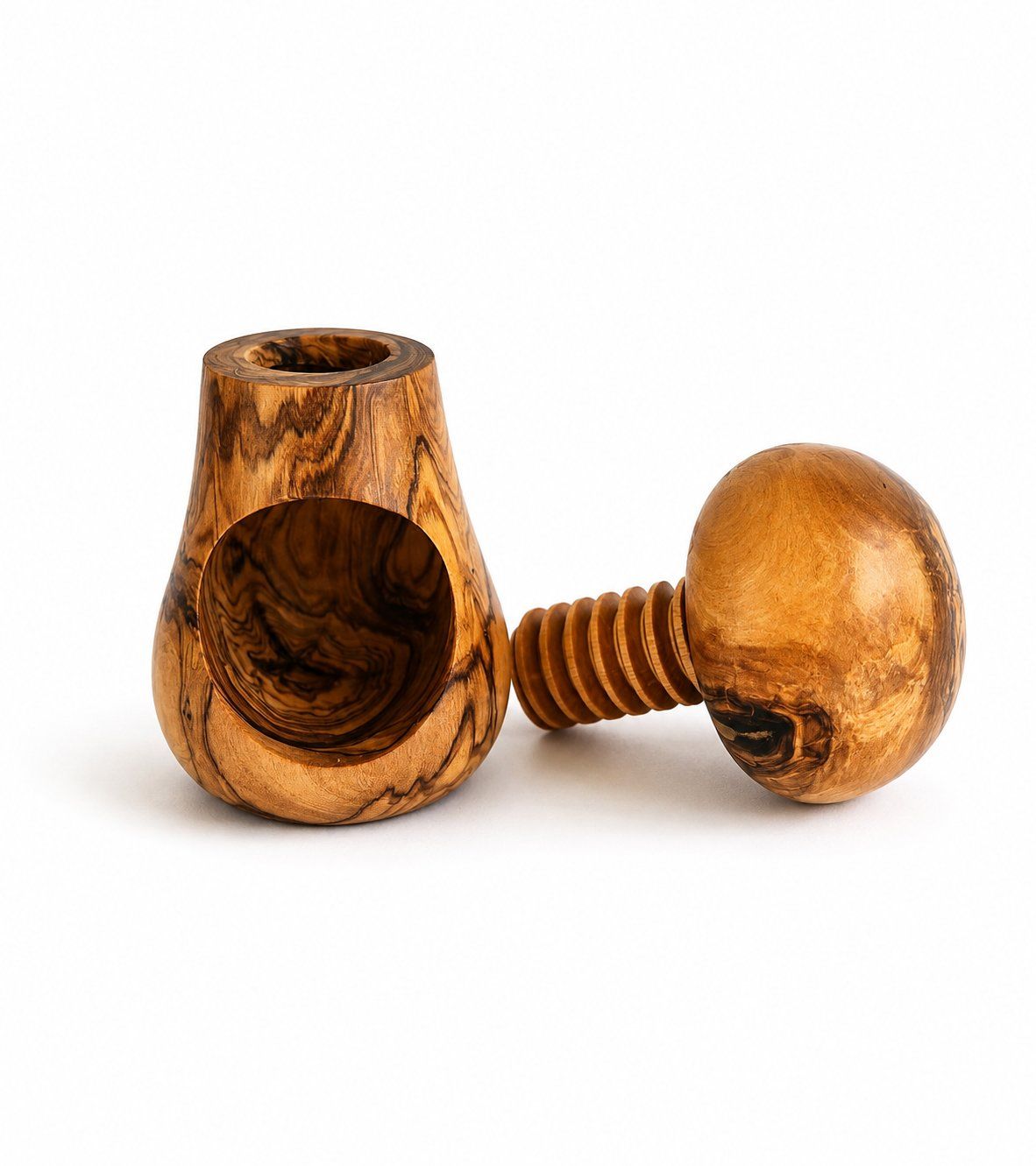 Articoli in legno: Olivenholz Nussknacker – Nuovo e nell'imballaggio originale da Hüntwangen venduto da Elyha 3